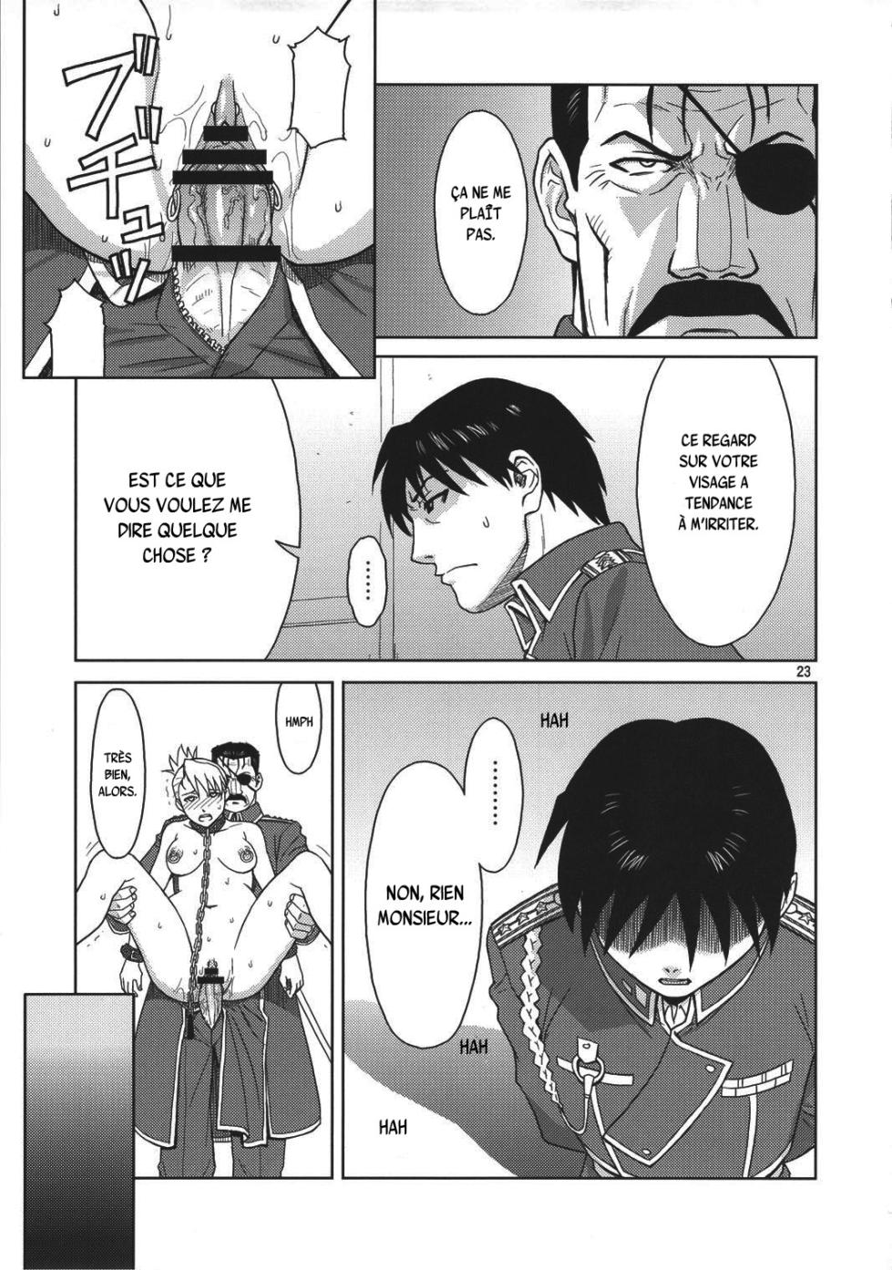 (C78) [AZASUKE WIND (AZASUKE)] Slave Secretary (Fullmetal Alchemist) [French] {SAXtrad} - Page 22