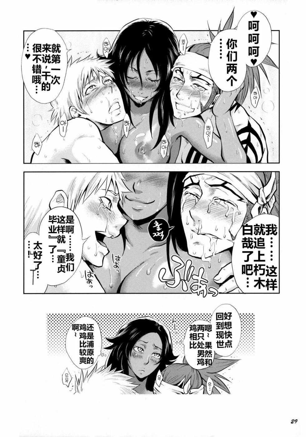 (C70) [Todd Special (Todd Oyamada)] Yukemuri NyanNyan Jiken (Bleach) [Chinese] [考古学家个人汉化] [Decensored] - Page 29