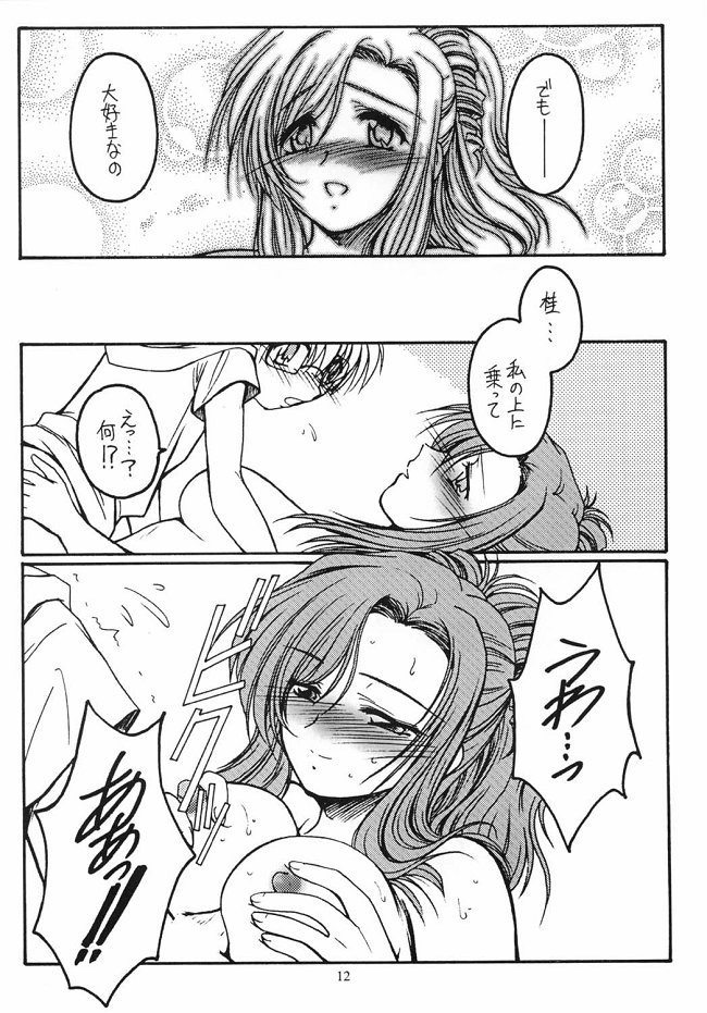 (C62) [KOUBAI GEKKA (Kouno Mizuho)] Dreaming Blue (Onegai Teacher) - Page 12