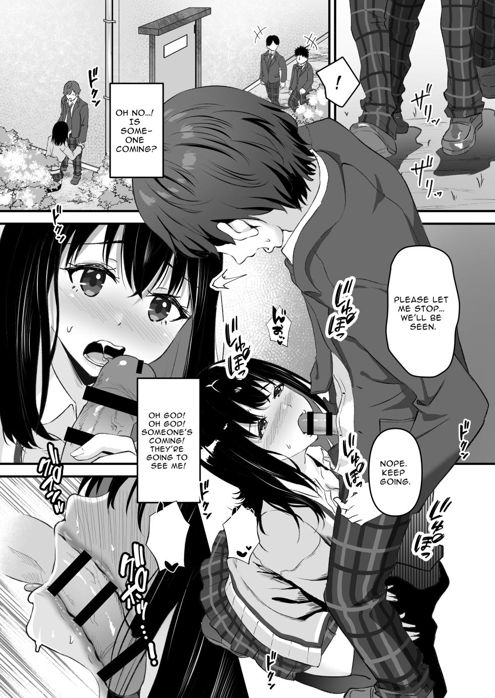 [Whisp (Sashimi)] JK Odoshite Isshuukan de Netori Kansui! Kareshi o Mamoru Kenage na Anoko o Choukyou shichaou! | Blackmailed JK Cucked Within The Week! ~sexual discipline for a girl protecting her boyfriend~ [English] [イキ的] - Page 17