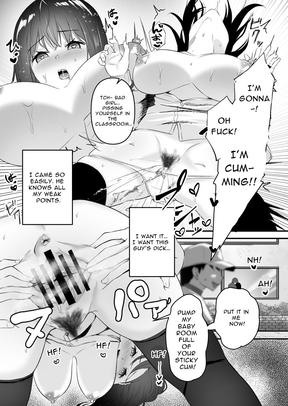 [Whisp (Sashimi)] JK Odoshite Isshuukan de Netori Kansui! Kareshi o Mamoru Kenage na Anoko o Choukyou shichaou! | Blackmailed JK Cucked Within The Week! ~sexual discipline for a girl protecting her boyfriend~ [English] [イキ的] - Page 27