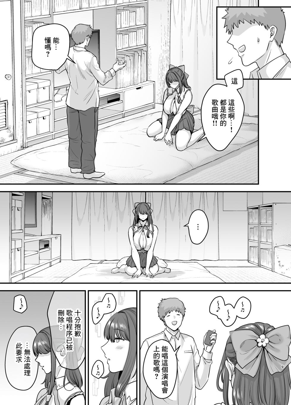 [無修正] [黄金紳士倶楽部 (cloudy)] 元歌姫アンドロイドを拾った話 [中国翻訳] [LKM渣嵌] - Page 9