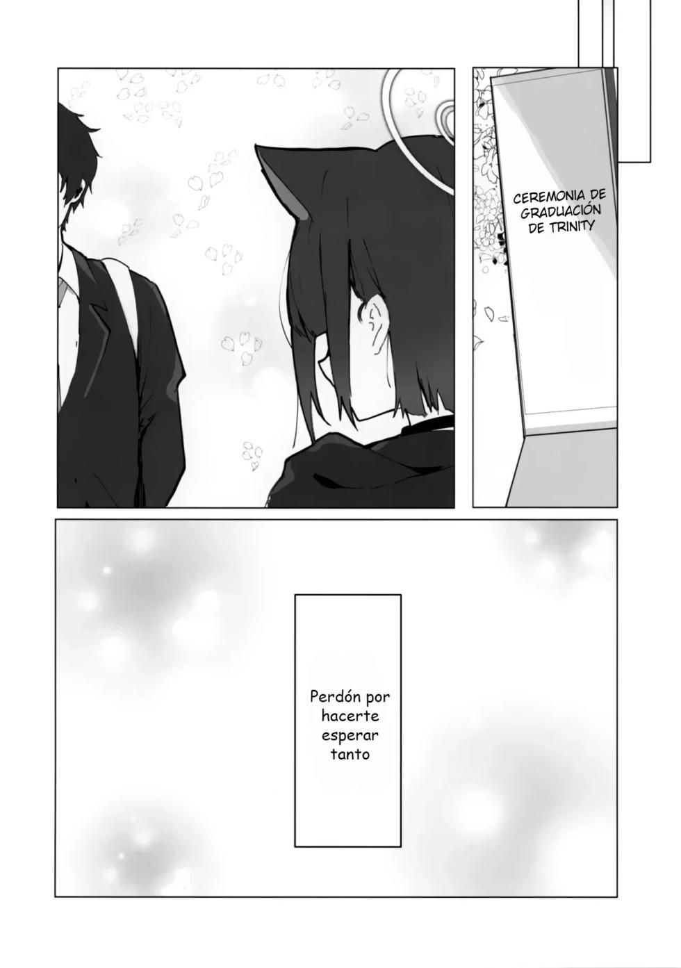 (COMIC1☆26) [PoyoPoyoSky (Saeki Sola)] Toke Yuku Jikan Ni Amasa O Nokoshite｜Dejando dulzura mientras el tiempo se desvanece (Blue Archive) [Spanish] [Cathal y sus panas] - Page 15