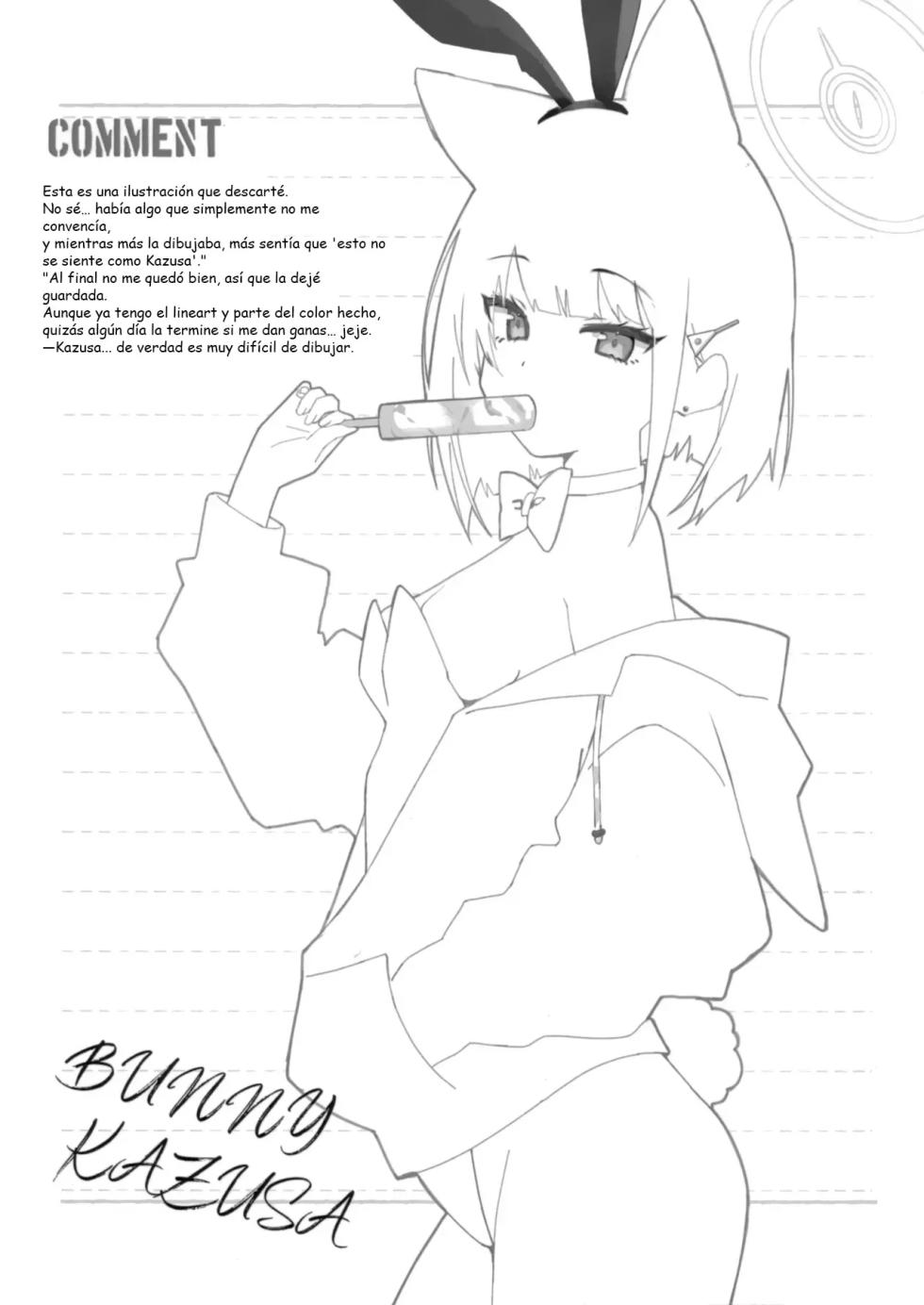 (COMIC1☆26) [PoyoPoyoSky (Saeki Sola)] Toke Yuku Jikan Ni Amasa O Nokoshite｜Dejando dulzura mientras el tiempo se desvanece (Blue Archive) [Spanish] [Cathal y sus panas] - Page 20
