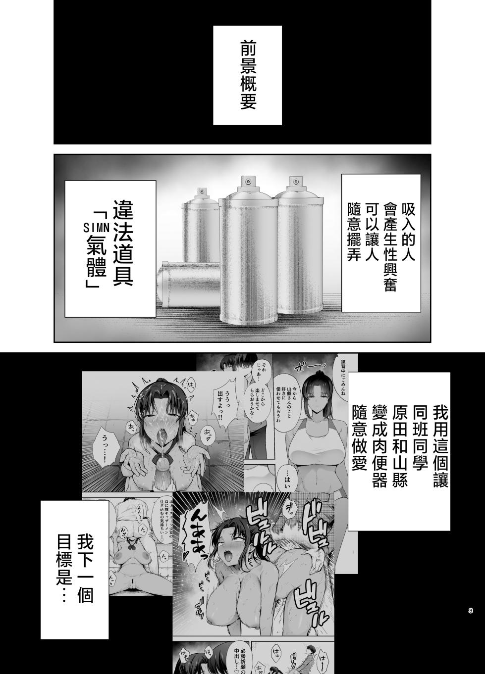 [黄金紳士倶楽部 (たぶち)] 服従教室3洗脳ガスでクラスメイトにヤりたい放題 [六哥儿重嵌] [無修正] [DL版] - Page 2