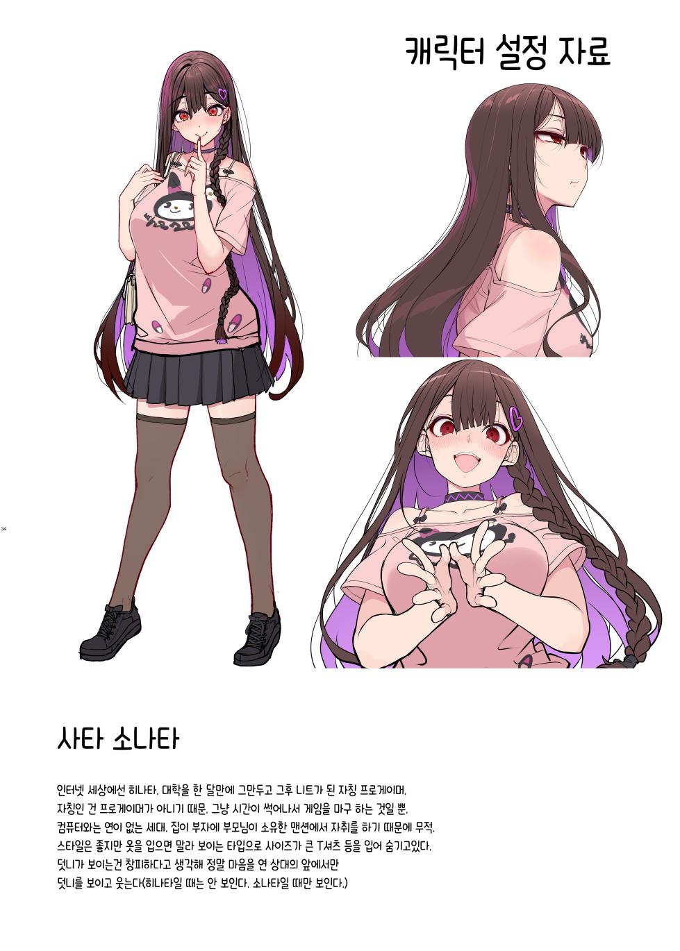 [Kirintei (Kirin Kakeru)] Jiraikei Joshi wa Ie Totsu shite game Shinagara H mo Shitai~ | 지뢰계 여자는 집에 처들어가서 게임하면서 섹스하고 싶어 [Korean] [Digital] [Decensored] - Page 33