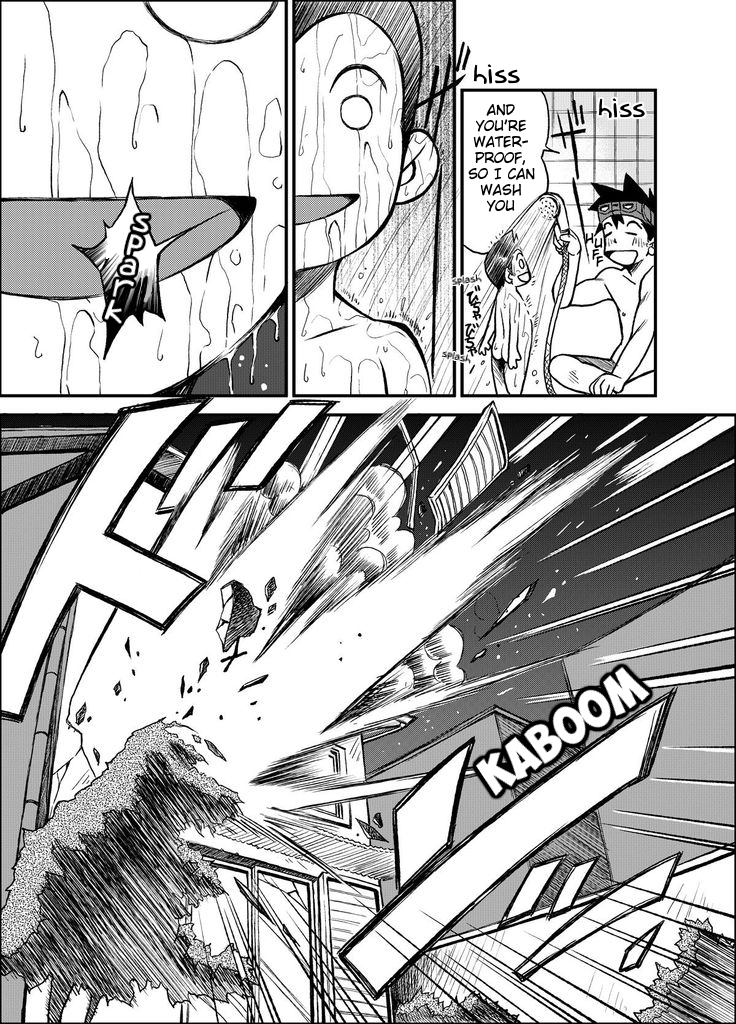 [KOWMEIISM (Kasai Kowmei)] Material Monsters Panic (Omakase! Peace Denkiten) [Digital] [English] [Benjiboyo] - Page 4