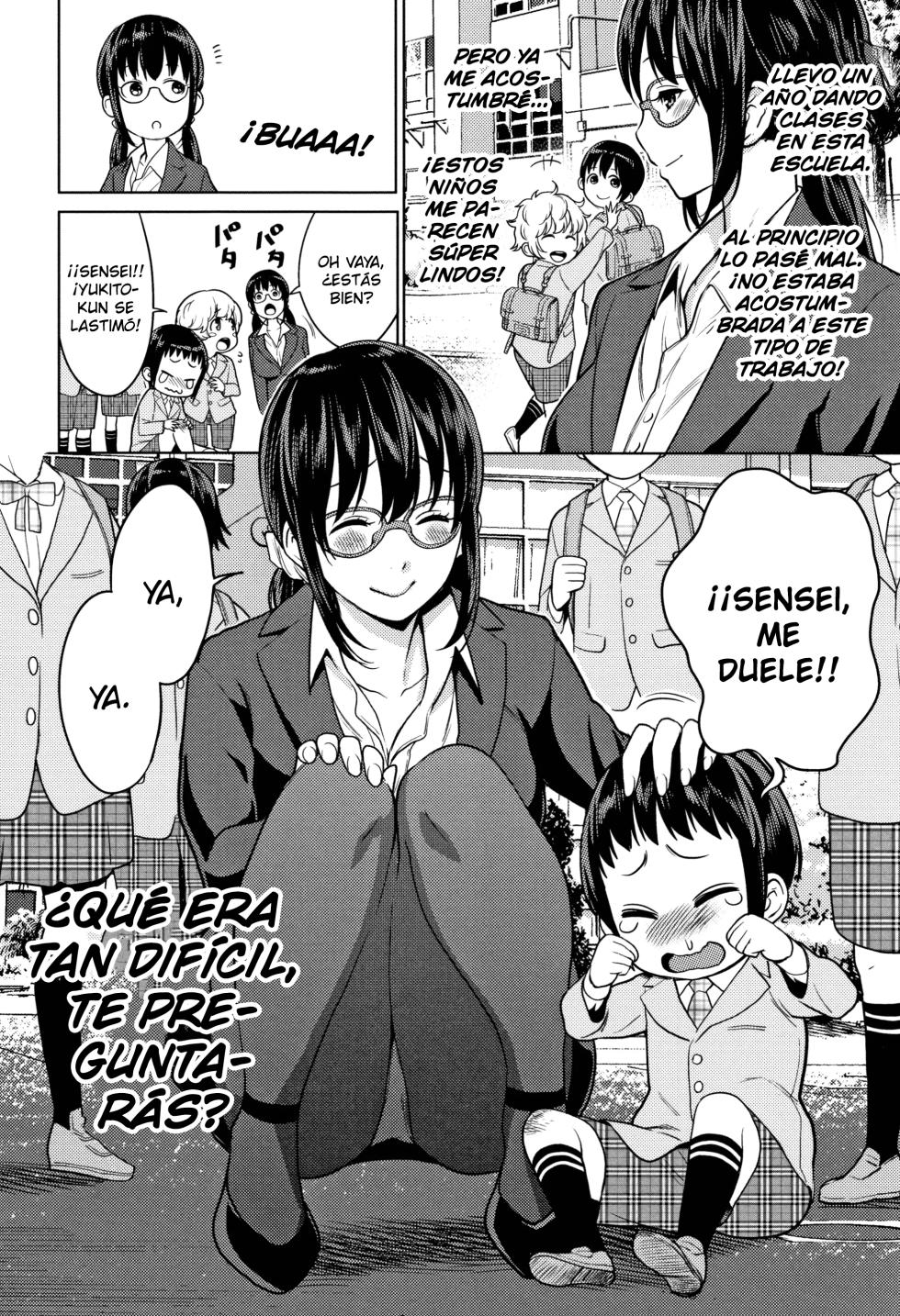 [Agata] Yarisugi Seikyouiku! ~Hentai Onna Kyoushi Kikiippatsu~ (Chou One x Pako³) | ¡Educación Sexual que fue demasiado lejos! (Chou One x Pako³) [Spanish] [Cark-san] [Digital] [Decensored] - Page 2