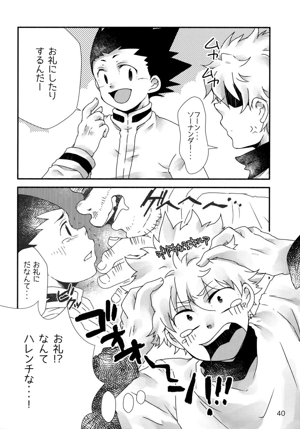 [SHIROZONE (Mizushiro Yuduki)] Sairoku Shuu KilluaGon Mania 02 (Hunter x Hunter) - Page 39