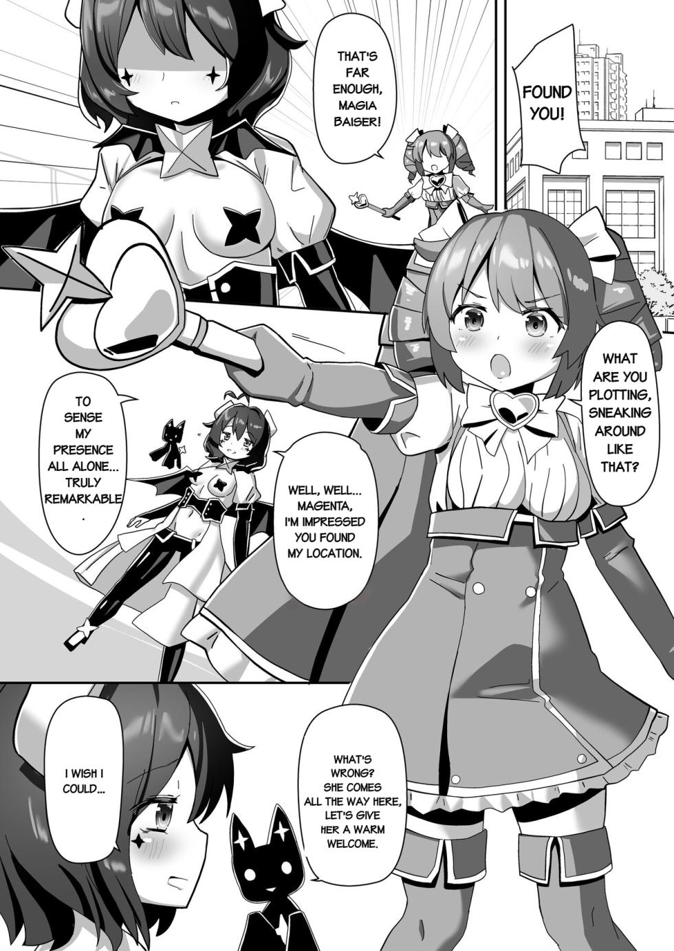 [Cheeseyeast (Naka)] Akogare o Outte | Covered by Longing (Mahou Shoujo Ni Akogarete) [English] [Digital] - Page 3