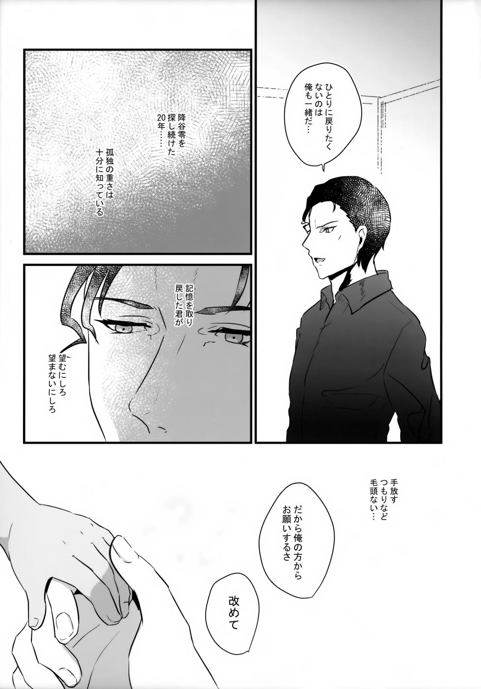 (Himitsu no Ura Kagyou 6) [Beccoro (Yashiro Oten)] Yubisaki no Shinkirou [Zenpen] (Detective Conan) - Page 36