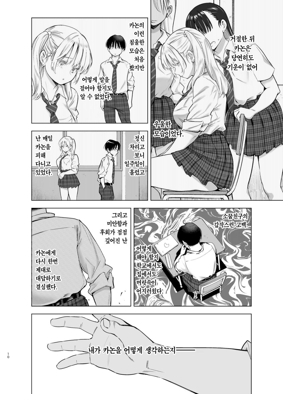 [SMUGGLER (Kazuwo Daisuke)] Ano Hi, Sunao ni Suki to Ieta nara | 그날, 솔직하게 좋아한다고 했다면 [Korean] [Team Edge] [Digital] - Page 9