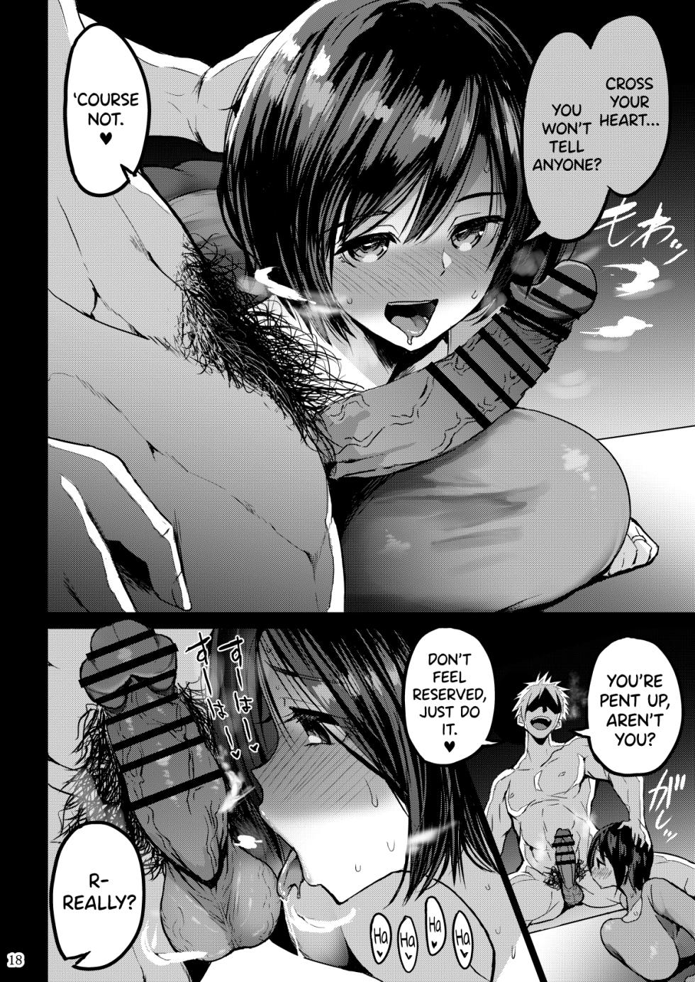 [GOD Ryokutya (Bu-chan)] Yokkyuu Fuman ga Tamatte Hoka no Otoko no Chinpo Case ni Natteshimatta Oku-san [English] [biribiri] - Page 19