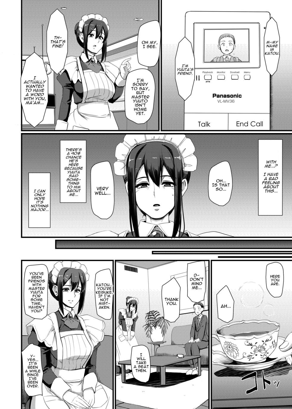 [Jinsei Yokosuberi. (Alexi Laiho)] Maid no Oshigoto. IV | Maid's Work. IV [English] [Darg777 Translations] [Digital] - Page 19