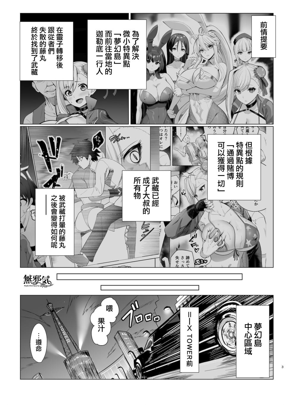 [Yumenekoya (Muunyan)] Kyokutou Kenran Tobakutou Dream Island 2 (Fate/Grand Order) [Chinese] [無邪気漢化組] - Page 2