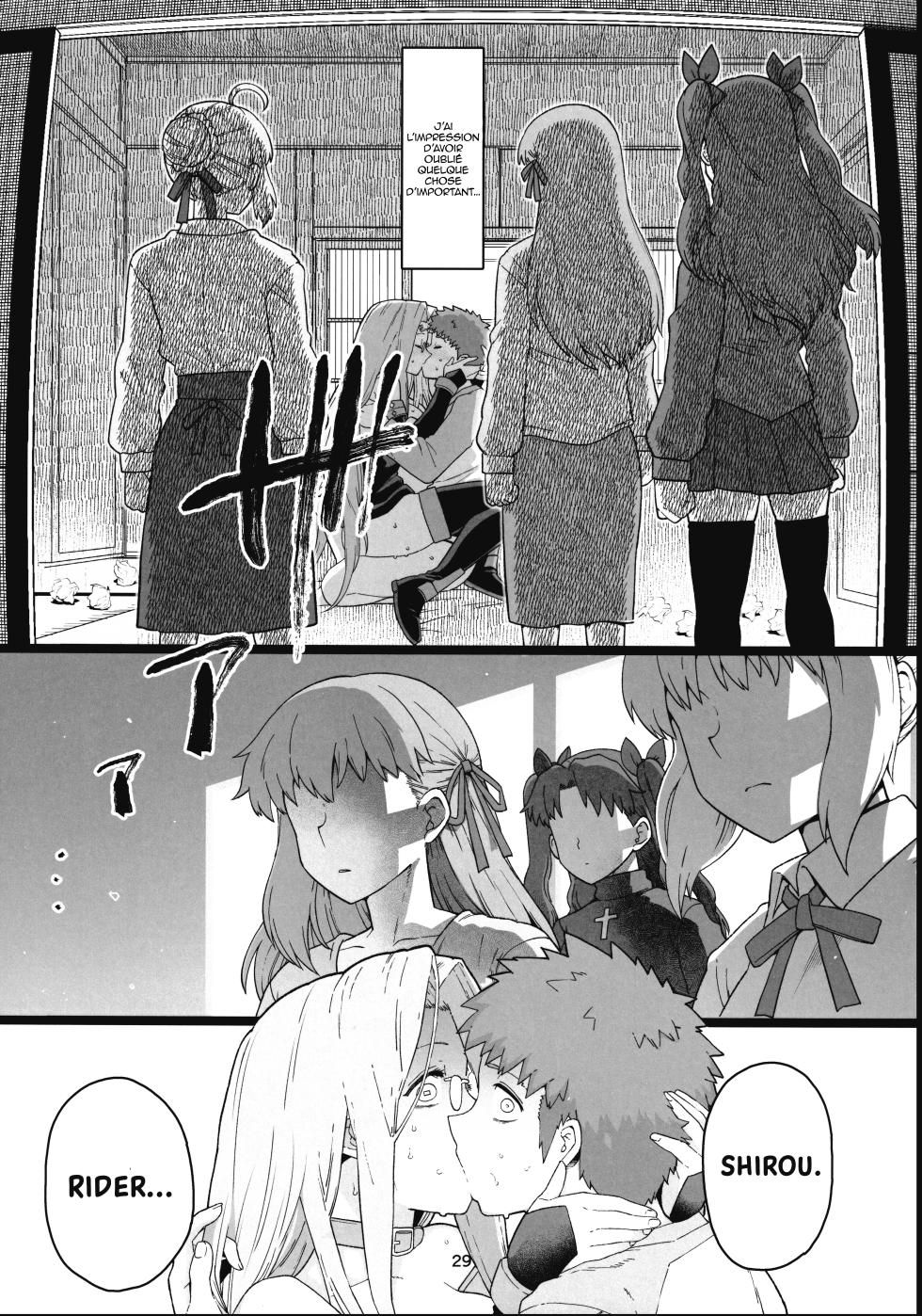 (C99) [Mochinchi (Mo)] Rider-san no Tsumamigui (Fate/stay night) [French] - Page 30