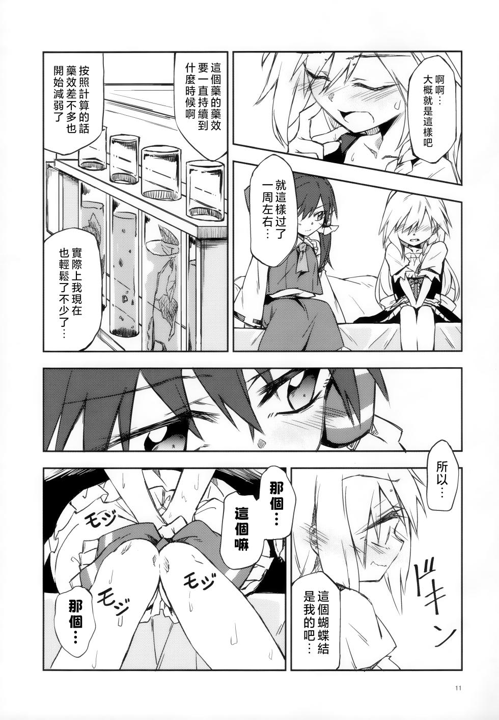 (Shuuki Reitaisai 5) [Inadahime (Ina)] Osanaki Retsujou no Yukue (Touhou Project) [Chinese] [nonothird个人汉化] - Page 10
