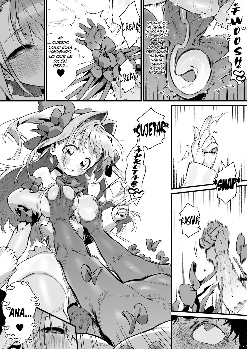 [Gyuutan Teishoku e no Koi] Mahou Shoujo wa Oji-san o Te ni Ireru 2 [Spanish] [Lolbooru Scan] - Page 40