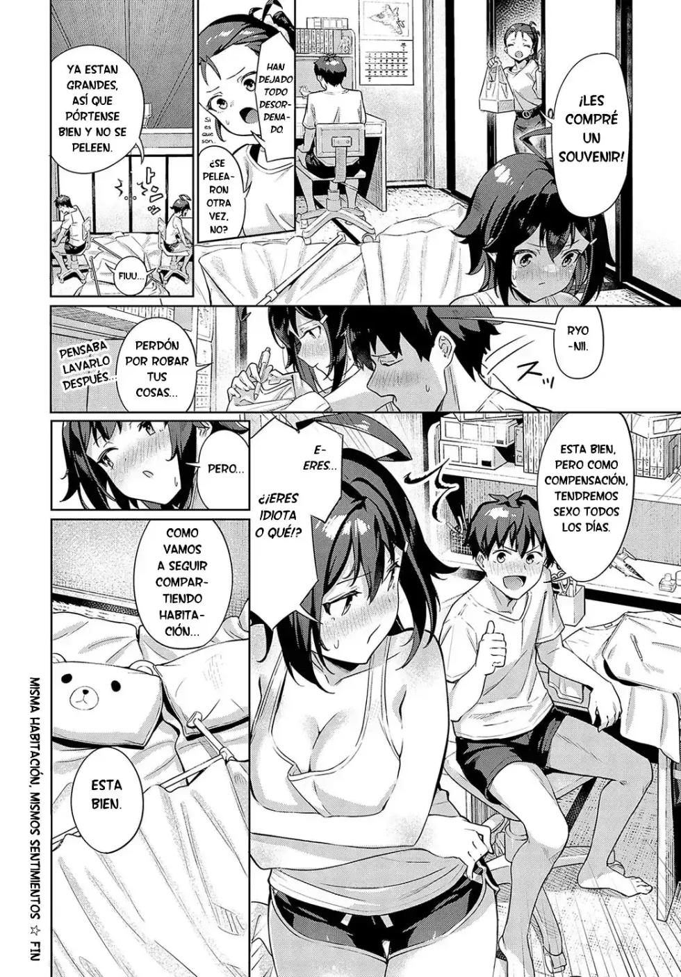 [Yokoya Manjirou] Onaji Heya, Onaji Kimochi｜Misma Habitacion, Mismos Sentimientos (COMIC Anthurium 2024-03)[Spanish] [RexoTranslations] [Digital] - Page 26