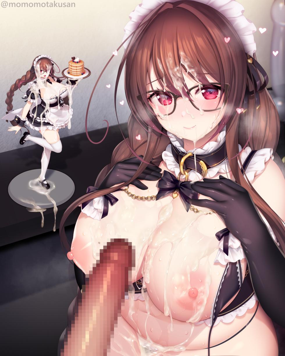 [柏餅 よもぎ / yomogi] Double BUKKAKE - Page 18