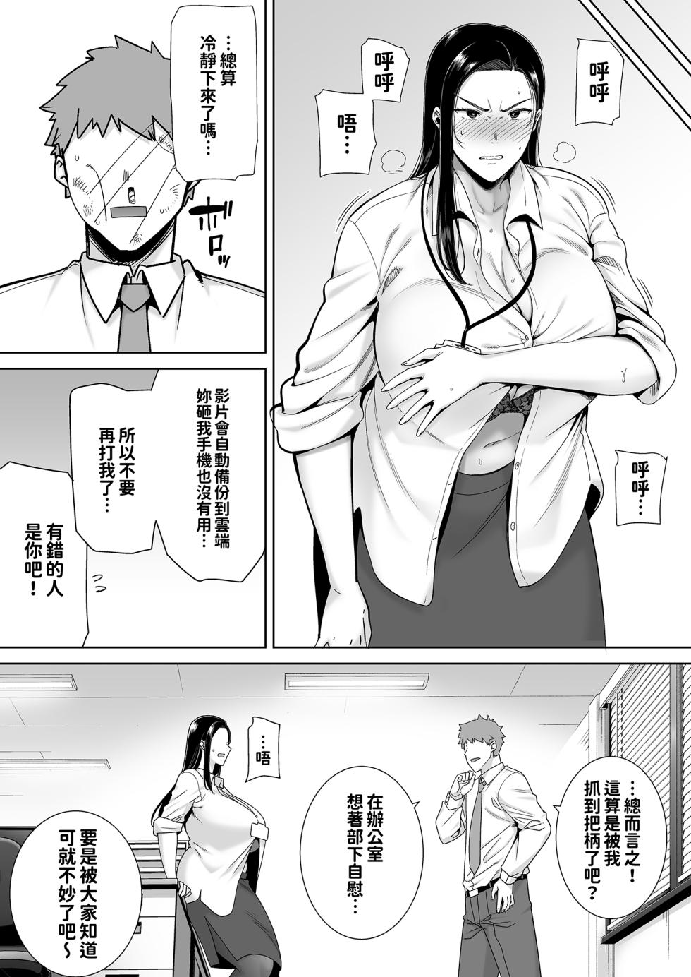 [DOLL PLAY (黒巣ガタリ)] パワハラ女上司と社畜くん｜職場霸凌的女上司與社畜君1~2 [中国翻訳] - Page 14