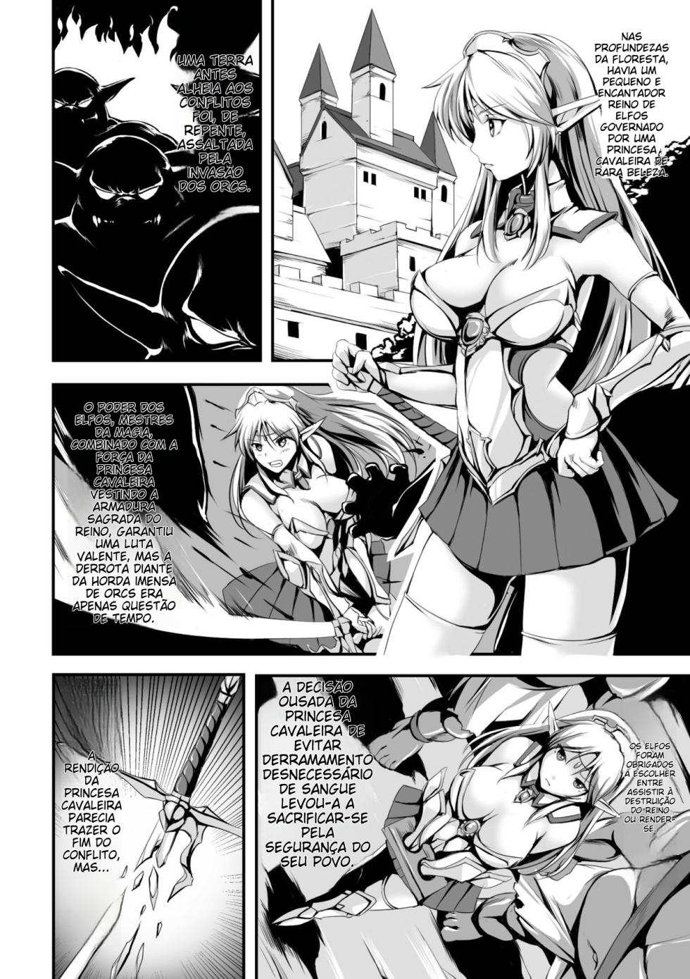 [Anthology] 2D Comic Magazine Shokushu Yoroi ni Zenshin o Okasare Mugen Zecchou! Vol. 4 [Digital] [Portuguese-BR] - Page 4