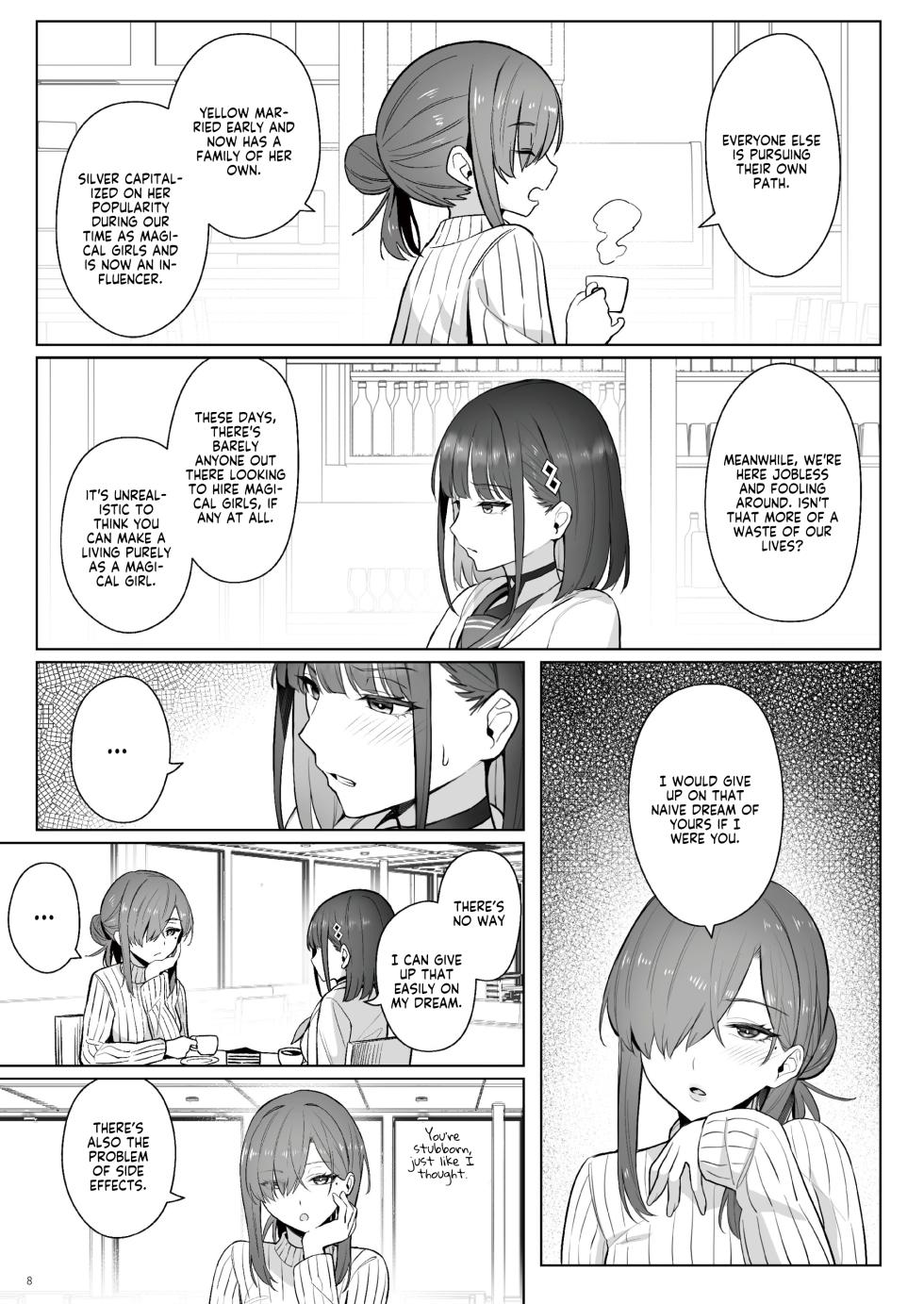 [COMEX (Zhen Lu)] Moto Mahou Shoujo no Shigoto Hanashi Ao Zenjitsutan | Former Magical Girl Blue's Work: The Prequel [English] [flowerswamp] [Decensored] [Digital] - Page 7