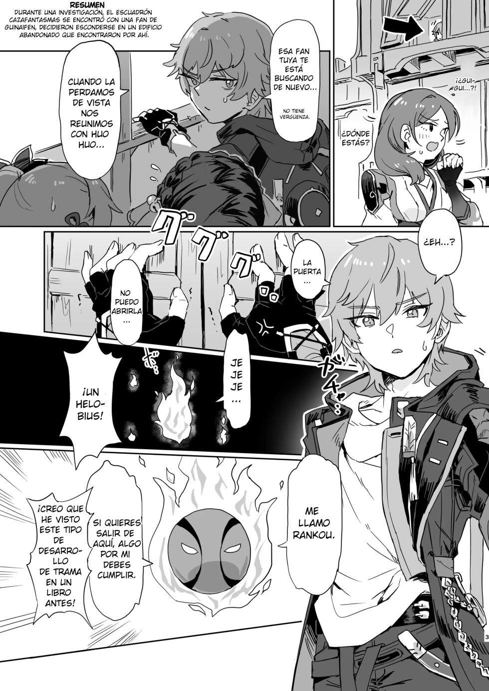 [Ikkansei (Kusugi Tai)] Kaii Taiji-tai Uraaka Katsudou Kiroku | Videos de la cuenta alternativa de los cazafantasmas (Honkai: Star Rail) [Spanish] [Digital] - Page 2