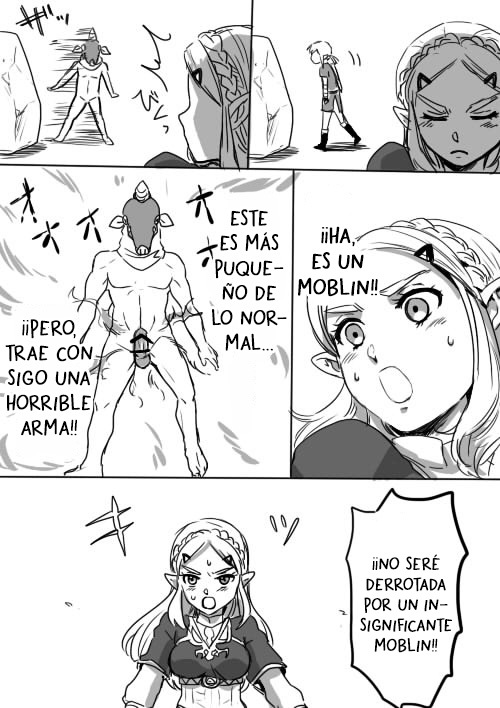 [Wasabi] Link to Zelda no Shoshinsha ni Yasashii Sex Nyuumon | Aquí una Pequeña Lección sobre la Relación de Link y Zelda (The Legend of Zelda: Breath of the Wild) [Español] [Traducciones necesarias] - Page 4