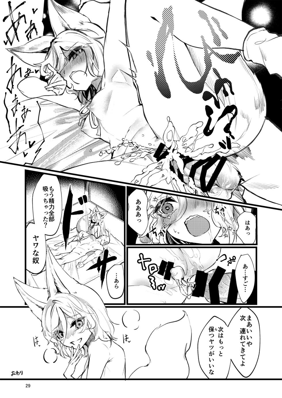 [Yoizukiyo (Various)] Dosukebe Fox Kudamaki Tsukasa Goudou (Touhou Project) [Digital] - Page 29