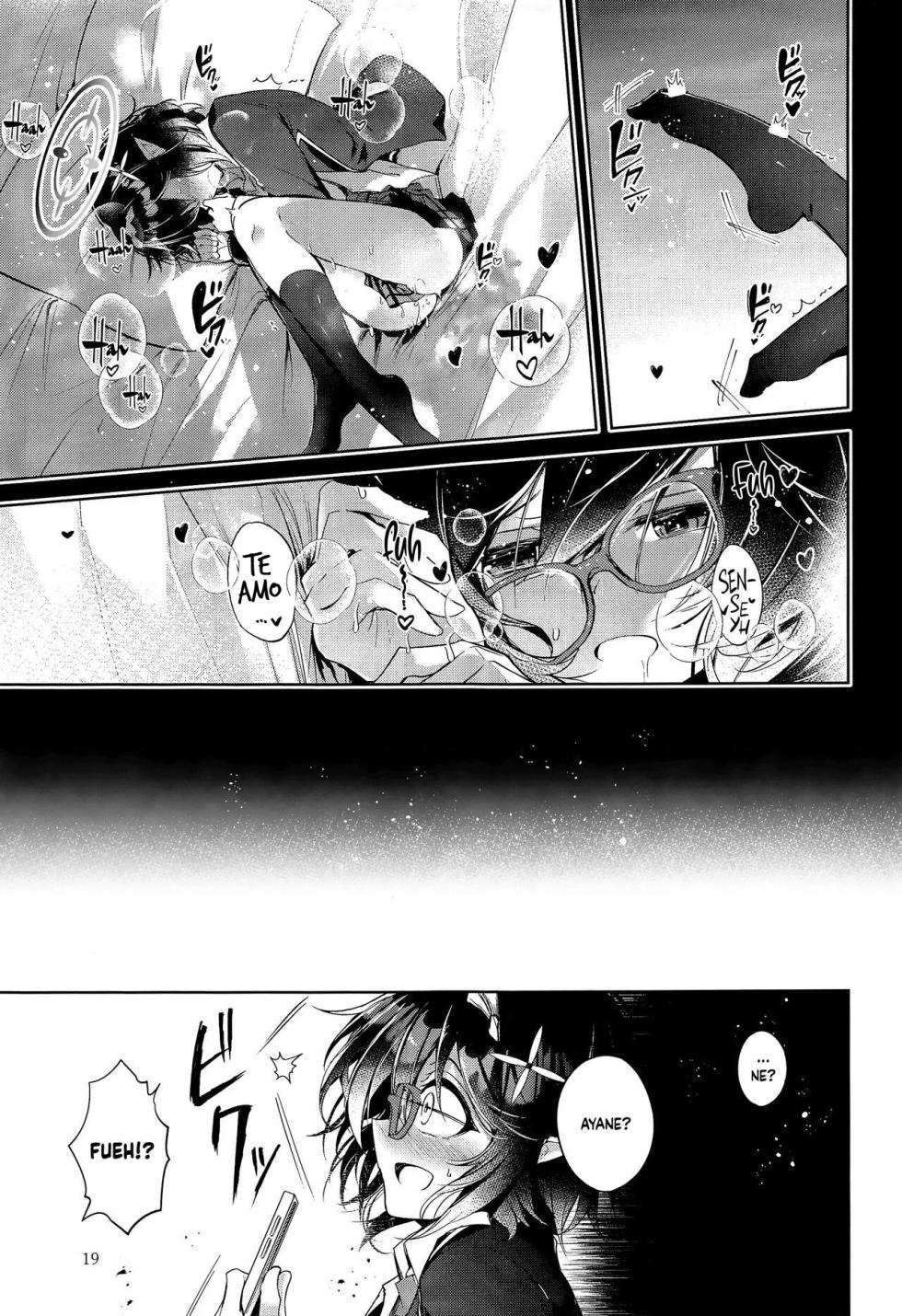 (Sanctum Archive chapter.5) [Midorineko (Midori)] Warui Ko 2｜Niña Traviesa 2 (Blue Archive) [Spanish] [Cathal y sus panas] - Page 20