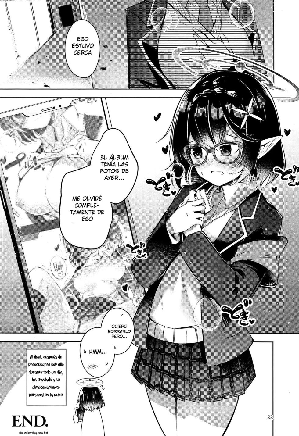 (Sanctum Archive chapter.5) [Midorineko (Midori)] Warui Ko 2｜Niña Traviesa 2 (Blue Archive) [Spanish] [Cathal y sus panas] - Page 23