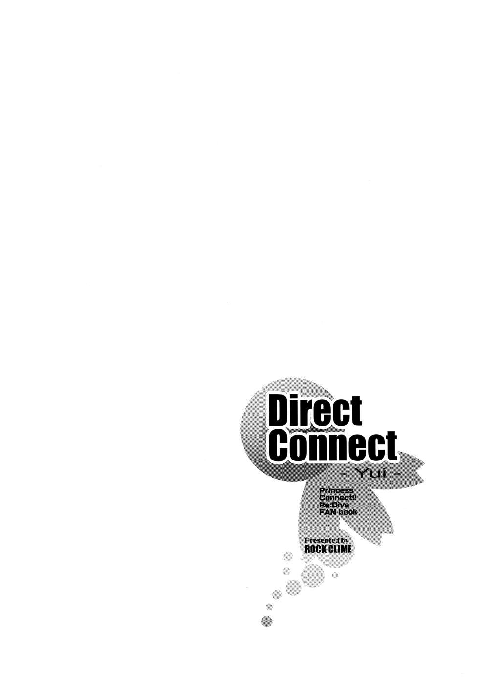 (C97) [ROCK CLIME (Sakimori Dan)] Direct Connect -Yui- (Princess Connect! Re:Dive) [English] [The People With No Name] - Page 3