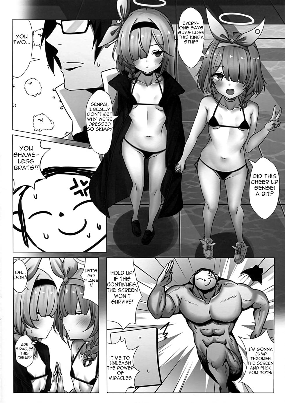 (FF42) [Shiki be careful (Shiki)] 勃起雞雞の射發點 - GGinin Sart Shooting | Erect Dick Ejaculation Point - GGinin Sart Shooting (Blue Archive) [English] [Decensored] - Page 6