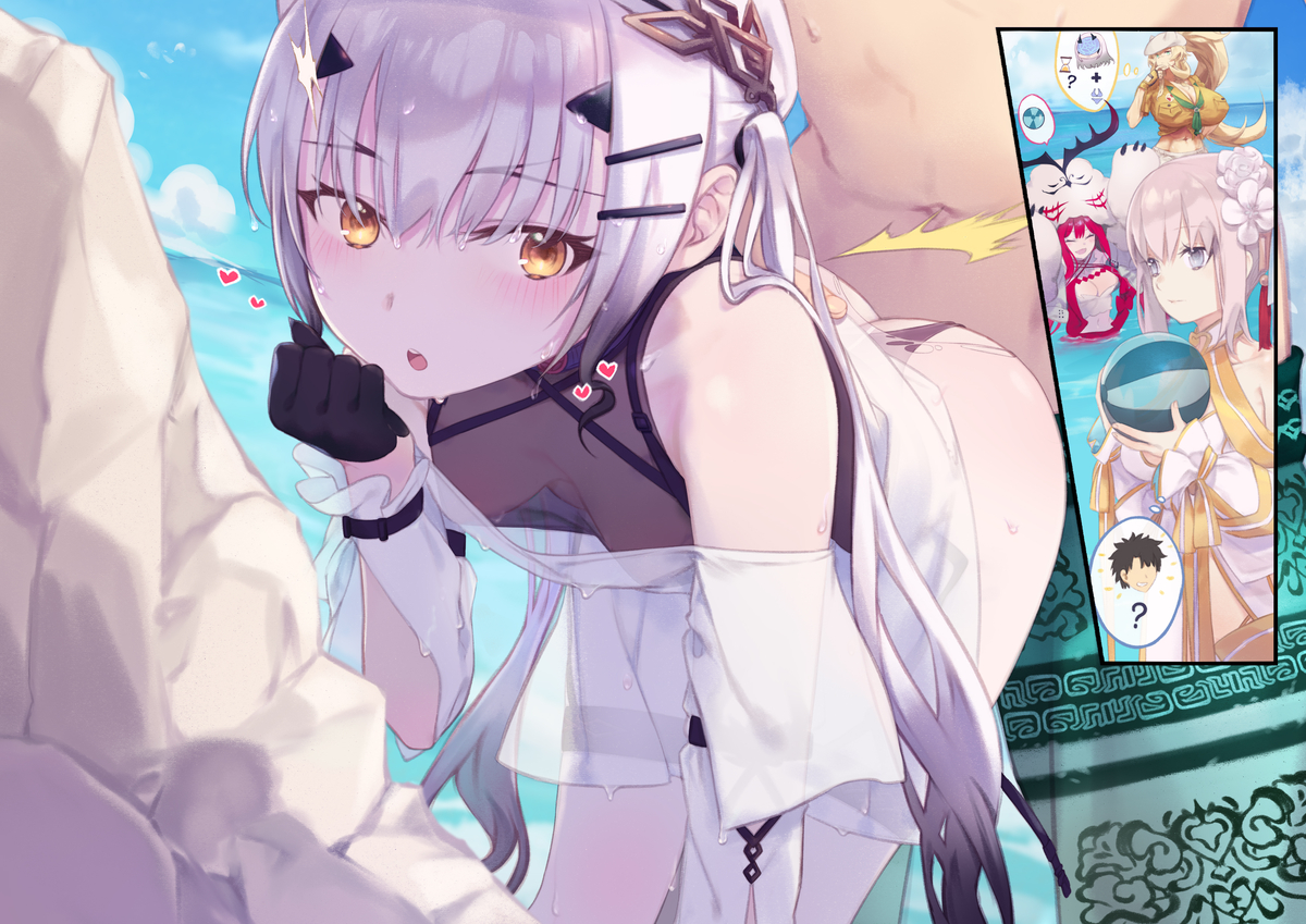 [  tojo-nojomi tojo-nojomi ][🔞🏖️*ﾉωﾉ)🤍💛❤💙[ fate grand order ) - Page 2