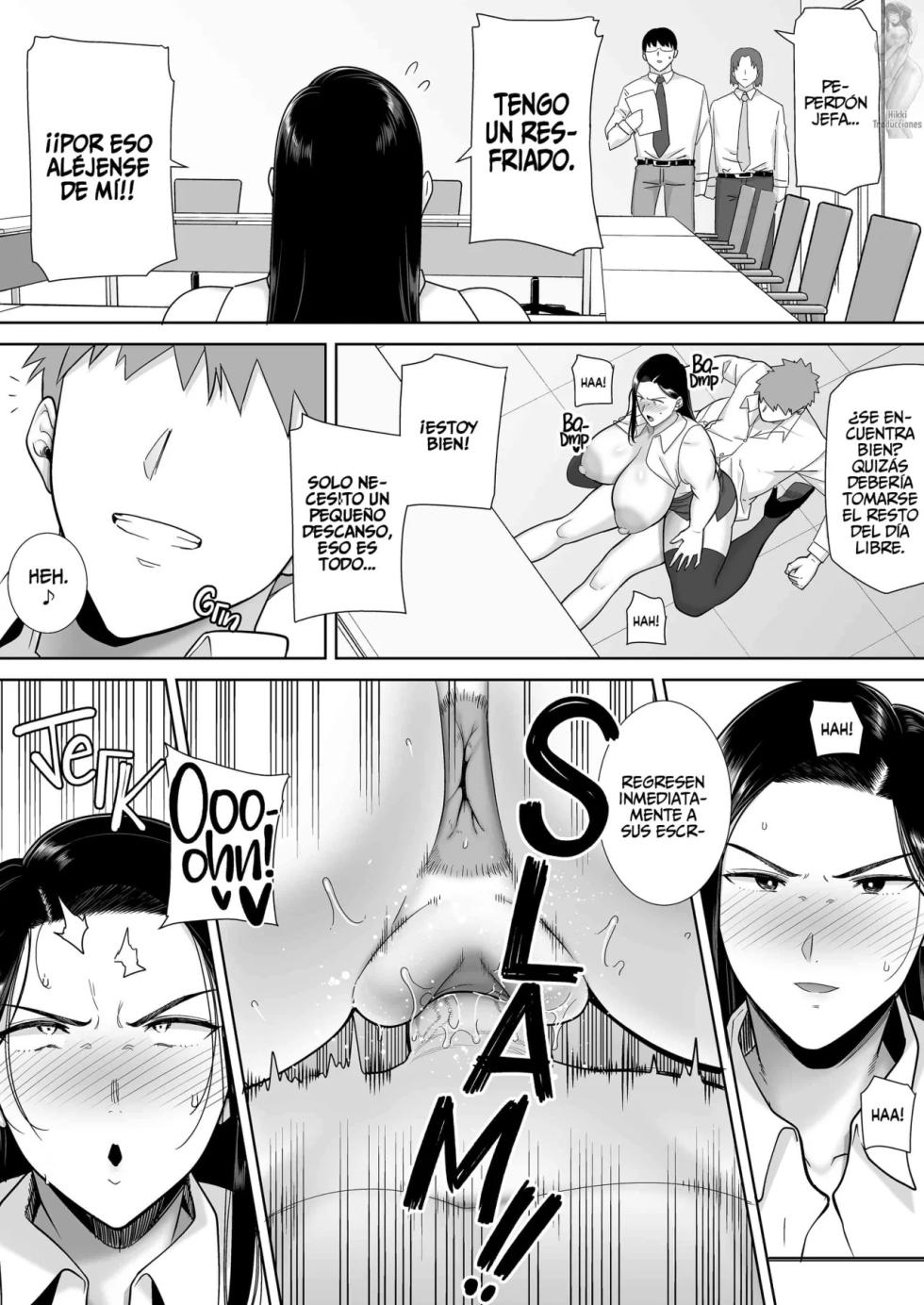 Una jefa abusiva que explota a su empleado 2 versión sin lentes (sin censura) - Page 18