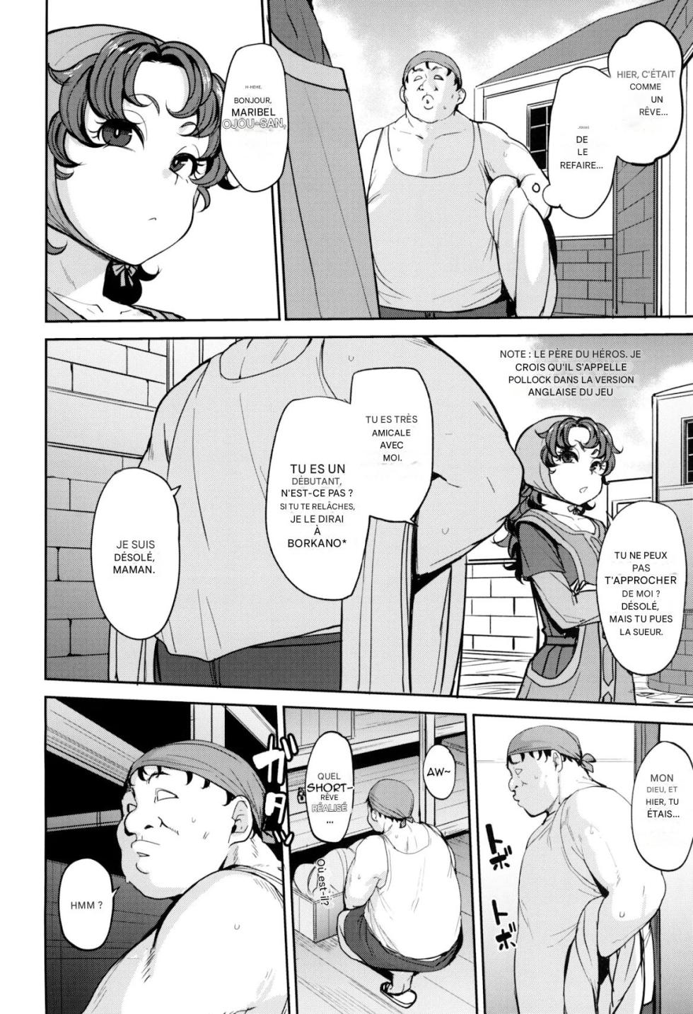 (C104) [North70 (Nanao Yukiji)] Amimoto no Musume Maribel Saimin Choukyou III (Dragon Quest VII) [French] - Page 22