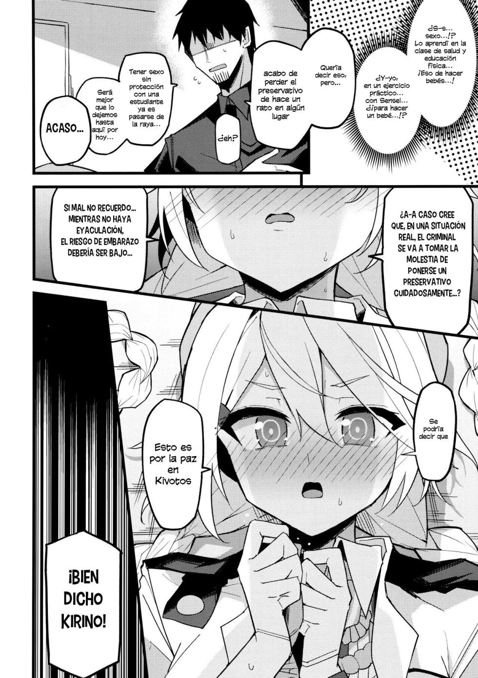 (C103) [Miracleburn (Himiya Zyo-zu)] Kore Wa…Kivotos No Heiwa O Mamoru Tame Nandesu!｜¡Esto es... para proteger la paz de Kivotos! (Blue Archive) [Spanish] [Cathal y sus panas = Cathal de Abydos] - Page 15