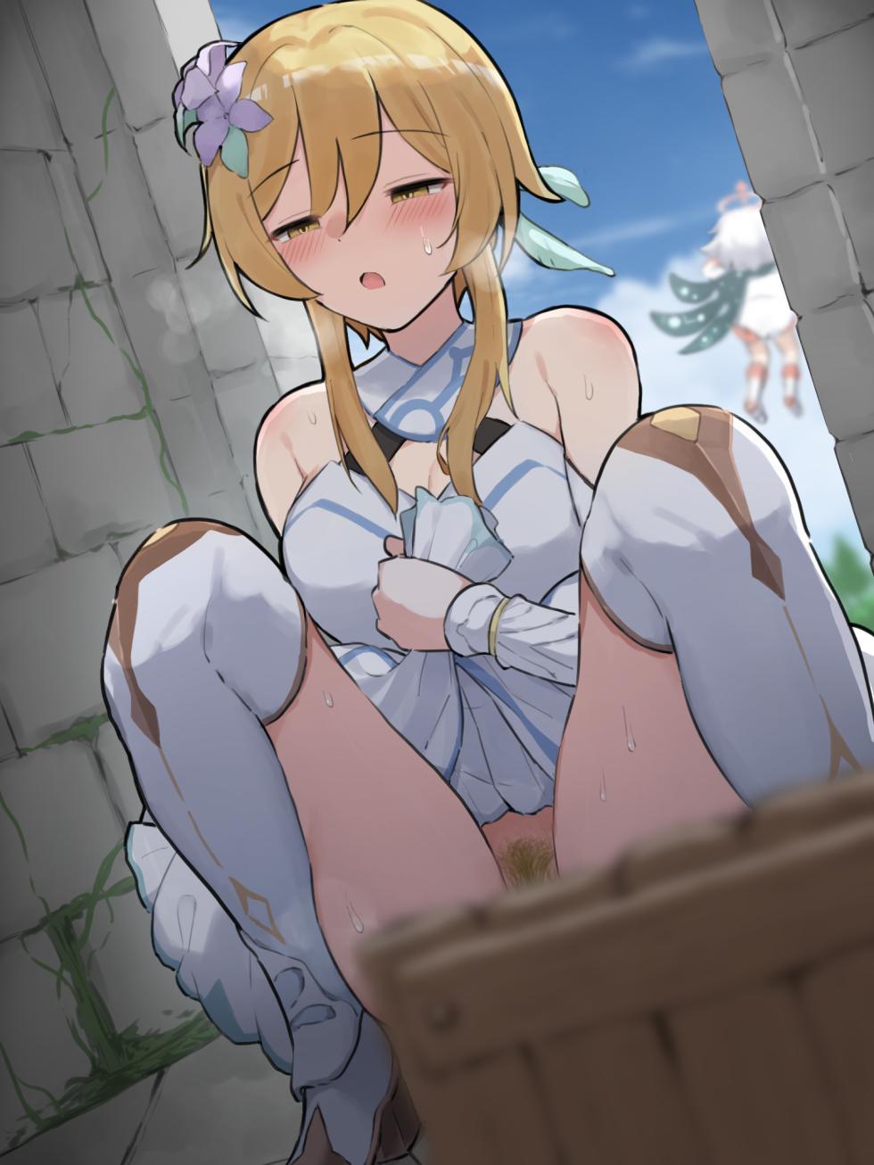 [Wararu] 探索中に我慢できなくなった蛍ちゃん (Genshin Impact) - Page 9