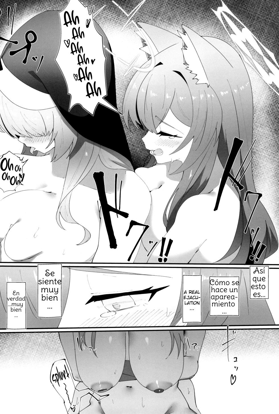 (C104) [Yotsuba no Suisou (FoN)] Teiketsu to Aiyoku no Kuuhaku ni (Blue Archive) [Spanish] [Amaterasu] - Page 30