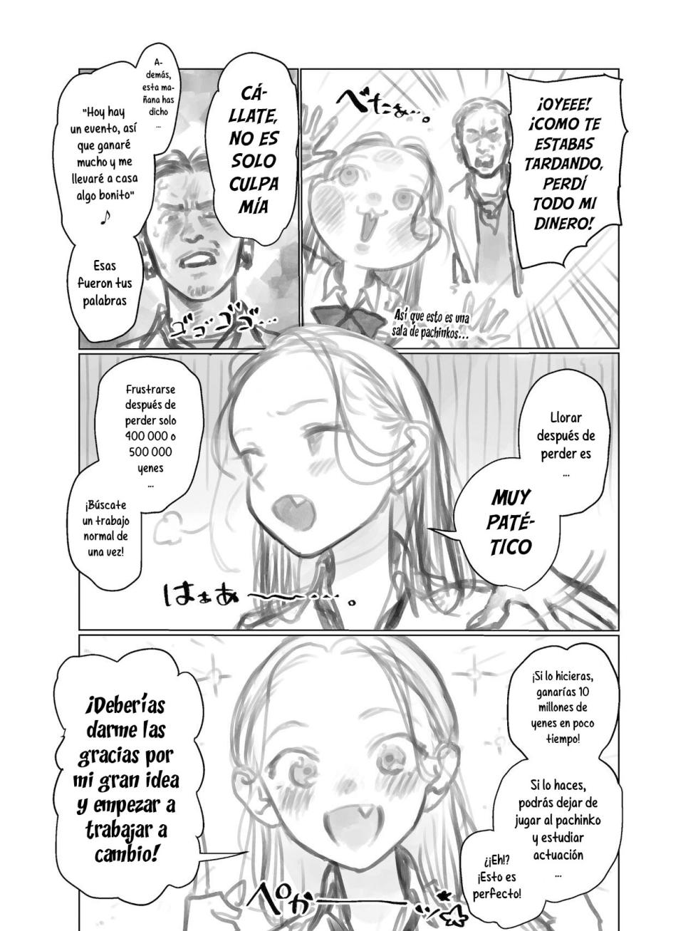[Haguhagu] Yakusha Shibou Pachikasu-kun (28) vs Sasha-chan.｜El Aspirante a Actor Pachikasu-kun (28) vs Sasha-chan [Spanish] [Hs enfermos] - Page 2