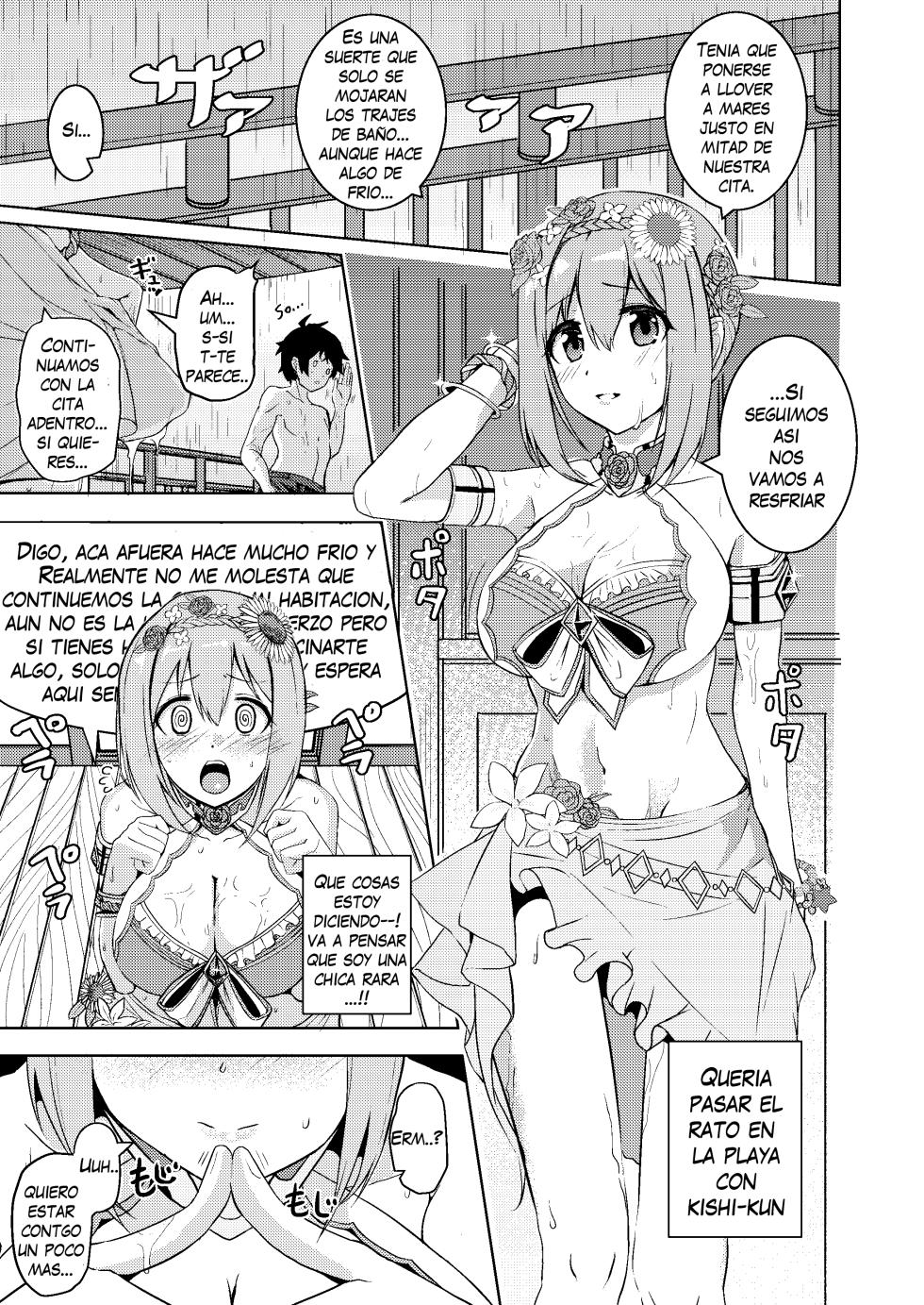 [Hone, Masshigura (Akiduki Touya)] Mizugi Yui-chan no Echiechi Osasoi Approch | El lascivo acercamiento de Yui-chan traje de baño (Princess Connect! Re:Dive) [Spanish] [Hakuyoku No Translations] [Digital] - Page 2