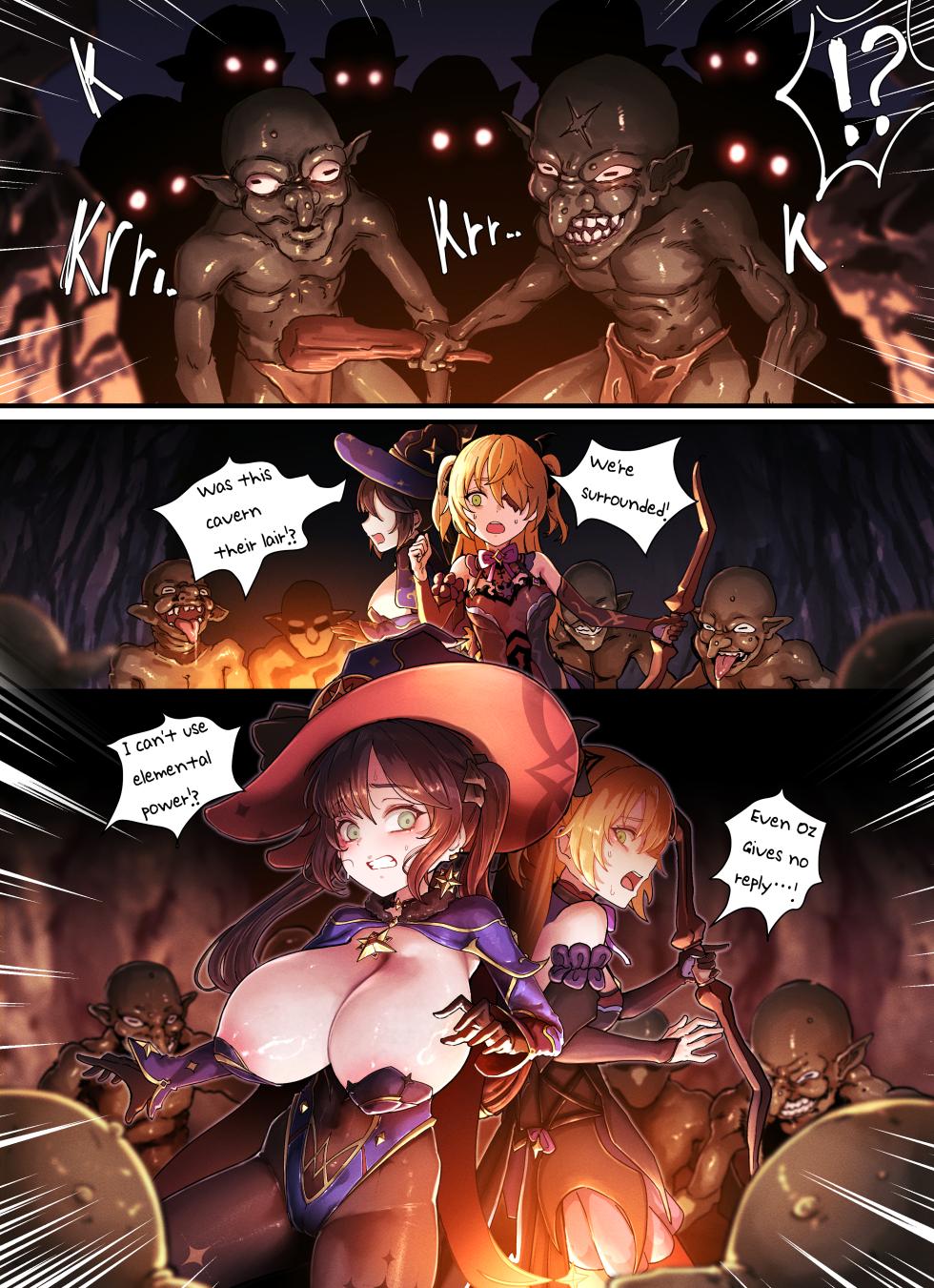 [Horori] Teyvat Gravure #10: Mona & Fischl GOBLIN Impact (Genshin Impact) [English] - Page 3