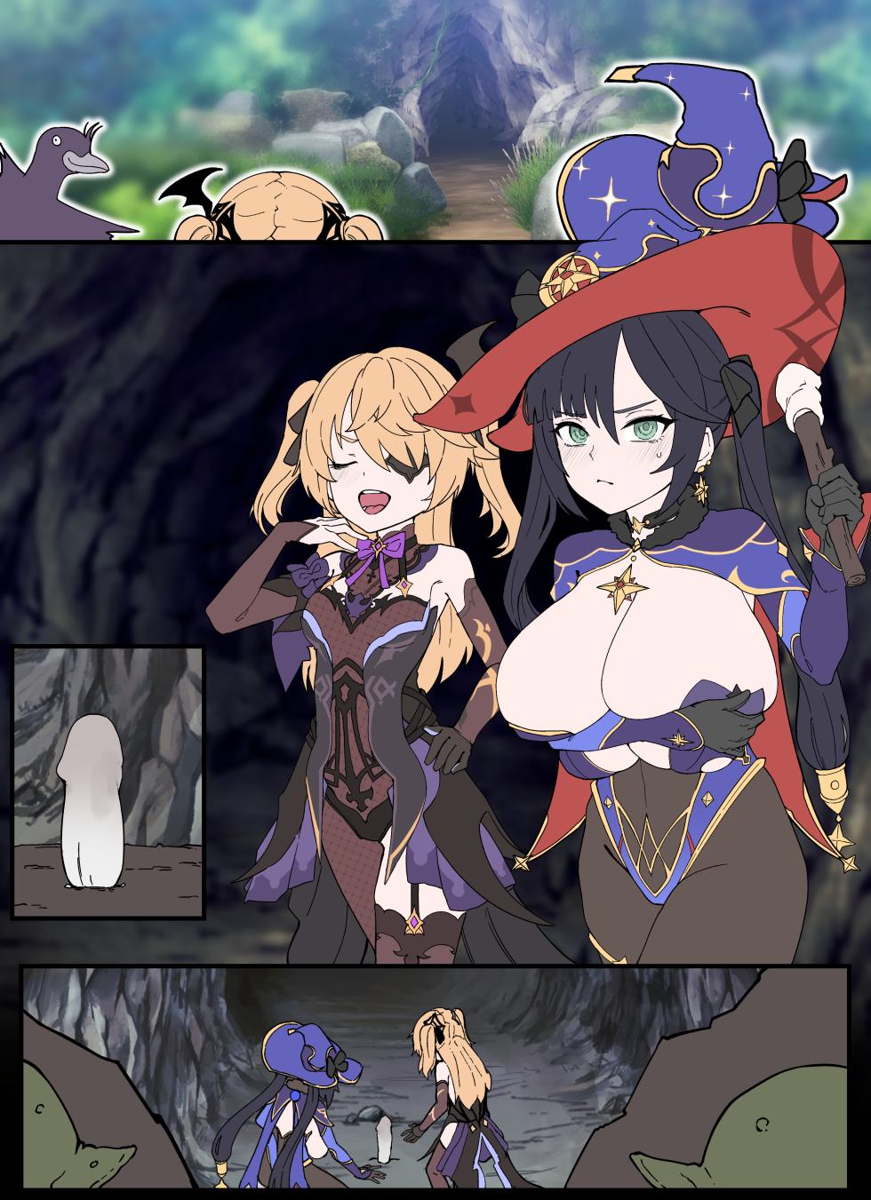 [Horori] Teyvat Gravure #10: Mona & Fischl GOBLIN Impact (Genshin Impact) [English] - Page 40