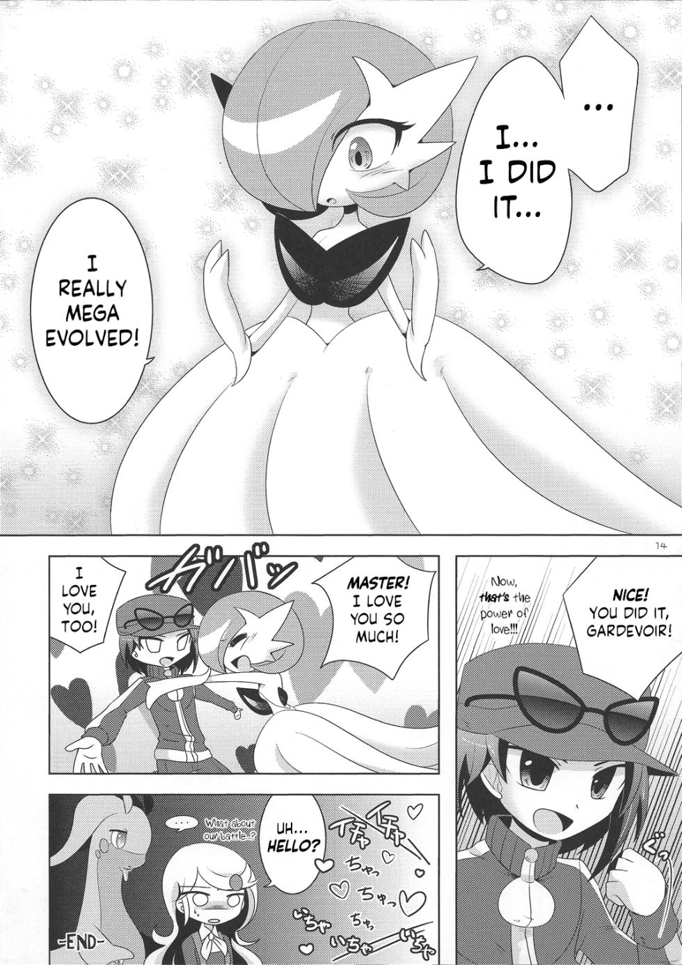 (C85) [Royal Moon (Shirane Shiratsuki, Nabeshima Akira)] Who Needs a Mega Stone When You've Got Love? That’s All It Takes To Mega Evolve! (Pokémon X and Y) [English] [head empty] - Page 13