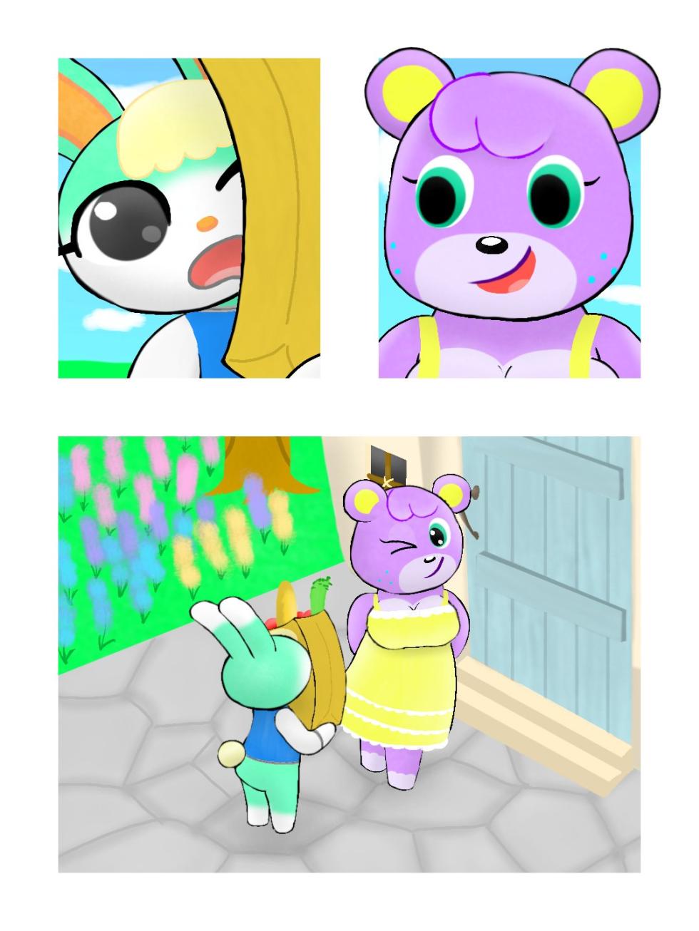 Megan and Sasha comic (gale burst) - Page 10