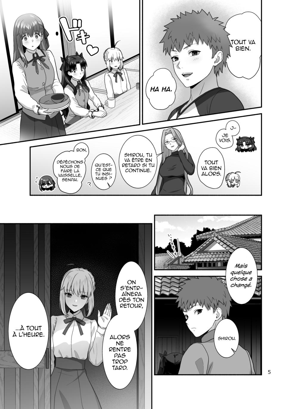[Tsukinami Days (Kiya Hajime)] HEAVEN CAN WAIT (Fate/stay night) [Digital] [French] - Page 4