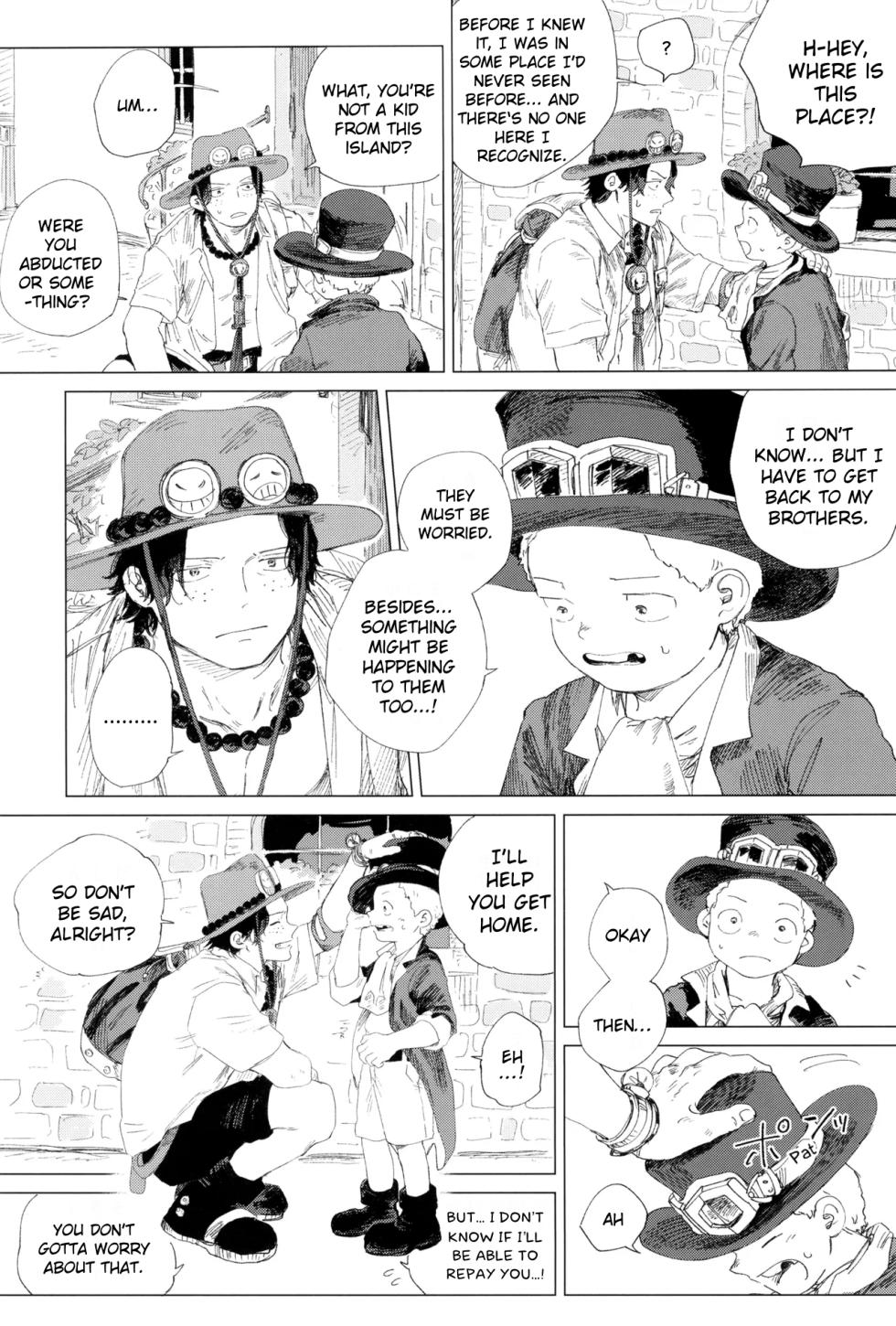 [Hamachi Rinkai Koen (Taihe-yo)] A Goodbye Never Said (ONE PIECE) - Page 11