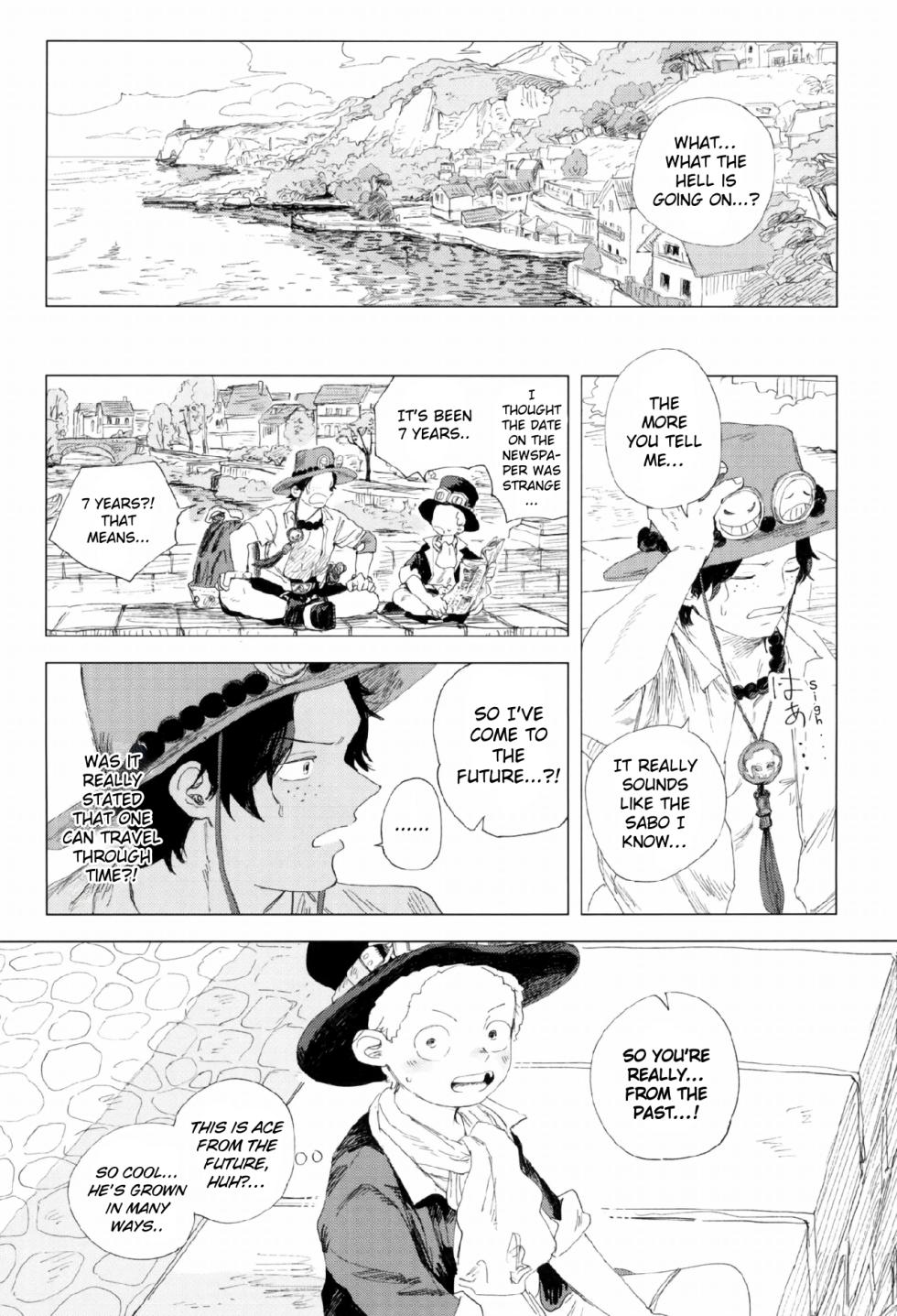 [Hamachi Rinkai Koen (Taihe-yo)] A Goodbye Never Said (ONE PIECE) - Page 18