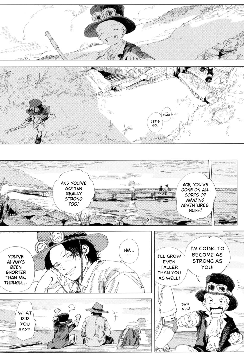 [Hamachi Rinkai Koen (Taihe-yo)] A Goodbye Never Said (ONE PIECE) - Page 34